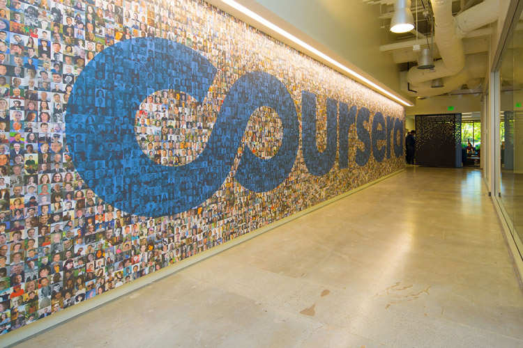 Coursera بوم مدل کسب و کار Coursera